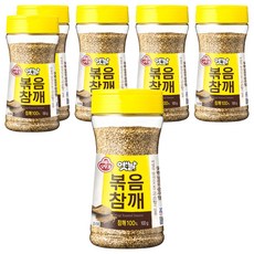 OTTOGI 不倒翁 古早味炒芝麻, 100g, 6罐