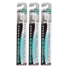 LION 獅王 牙周淨護牙刷, 敏感性牙齒/牙周病專用, 高密度柔軟細毛, 溫和清潔, 保護牙齦, 1入, 3支