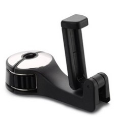 차량용 헤드레스트 다용도 거치대 실버, 1개