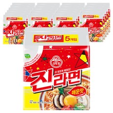 오뚜기 진라면 매운맛 120g, 120개