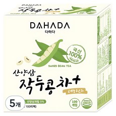 다하다 산양삼 작두콩차 더하다, 1.1g, 100개입, 5개