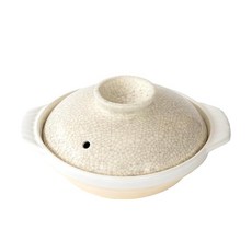 銀峯陶器 墨貫入 砂鍋 5.5號 1人用 0.4, 19cm, 1個