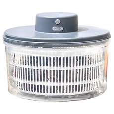 輝鴻 全自動電動蔬菜脫水籃, 灰色, 22 x 16cm, 1個