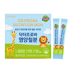 Dr.PROBA 鐵質補充保健隨身包, 3g, 60入