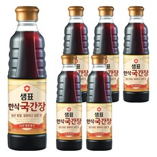 Sempio 膳府 韓式湯醬油, 500ml, 6個