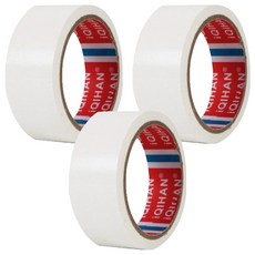 다다 고점도 강력 면 테이프 30mm x 20m, 흰색, 3개