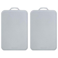 SCELLER Petit 韓國製造抗菌防刮砧板, 灰色, 2個