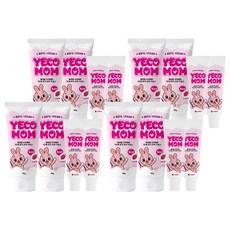 예꼬맘 치카케어 1단계 60g + 소형치약 15g 라즈베리향, 8세트