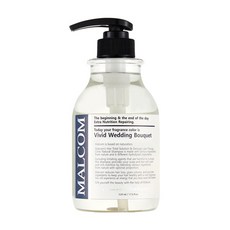 MALCOM 瑪律科姆 深層潔淨洗髮精 婚禮捧花香, 520ml, 1入