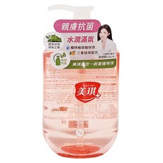 美琪 抗菌沐浴乳 杏桃花與蜂蜜 + Q10, 680ml, 植萃防護配方, 1瓶
