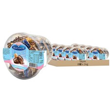 tayas 馬卡龍造型可可製品 榛果味, 1kg, 8罐