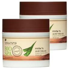 Sea of Spa 天然蘆薈凝膠 250ml 舒緩敏感 保濕好吸收 適用於所有膚質, 2罐