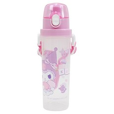 KUROMI 酷洛米 靈巧直飲水壺, 500ml, 1個, 粉色