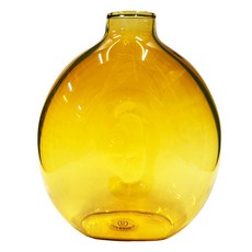 GOODGLAS 好玻 BUBBLE 擴香花器 200ml 手工玻璃 擴香瓶, Glad 淺黃, 1個