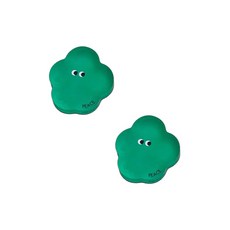 PDS家居裝飾 EYES 簡約可愛磁鐵 2入, 綠色 02