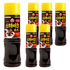 오뚜기 스테이크 소스 S, 470g, 6개