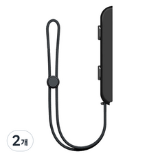 HOHOO 任天堂 Switch Joy-Con 手腕帶, 單一商品, 黑色, 2個