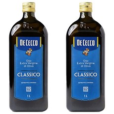 데체코 올리오 엑스트라 버진 디 올리바 올리브오일, 1L, 2개