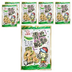 小班長的家 青豆脆麵 蒜香口味, 200g, 6包