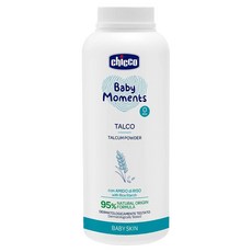 Chicco 寶貝 嬰兒植萃細緻爽身粉 150g, 適用年齡0m+, 通過皮膚科醫師臨床測試, 1瓶