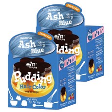 eZn 布丁染髮藥, 聖托里尼灰藍色, 2個