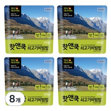 이지밥 핫앤쿡 쇠고기비빔밥, 120g, 8개