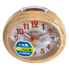 A-ONE 金吉星 橢圓鬧鐘 大音量 台灣製造, 顏色隨機