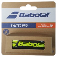 바볼랏 신텍 프로 그립, 블랙 + 옐로우, 1개