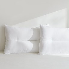 ARPEGGIO BASIC Ultra Fill超細纖維頸椎型枕芯, 白色, 1個