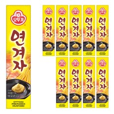 오뚜기 연겨자, 100g, 10개
