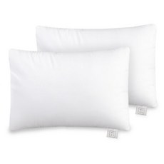Babigongsik 飯店專用超細纖維枕頭套 2入, 白色, 1組