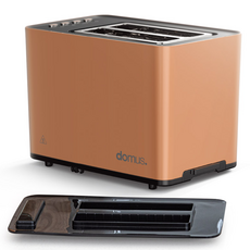domus 烤土司機+蓋子組 楓棕色, DT-855EB