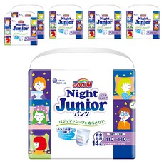 GOO.N 大王 YA晚褲/尿布 15~35kg, Junior, 84片