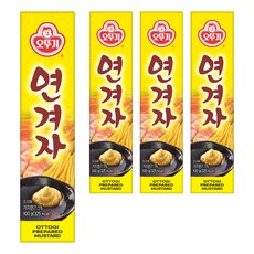 오뚜기 연겨자, 100g, 4개