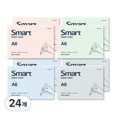 theopenhouse A6智能索引卡 23-5648, 隨機出貨, 24個