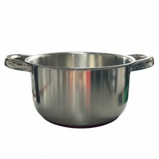 SUNG HSIANG 松鄉 台式304雙耳湯鍋 KA010-02 18cm 台灣製造, 銀色, 1個