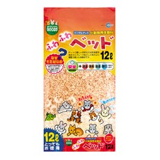 MARUKAN 蓬鬆地毯 天然松木製 12L 除濕 清潔乾爽 小動物適用, 1包