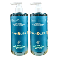 SAHOLEA 森歐黎漾 淨平衡茶樹控油雙效抗屑洗髮精, 480ml, 2瓶