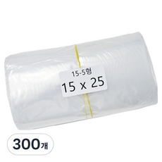 올다옴 지퍼백, 15-5형, 300개, 1개입