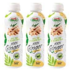 나원 NFC 착즙 찐 생강 원액 100%, 500ml, 3개