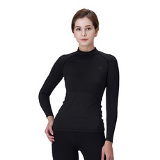 GearX 女式常規全季長袖高領上衣