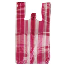 環保手提背心袋 1斤 紅白條紋款, 190個