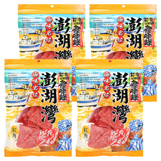 台灣尋味錄 澎湖灣紅角, 表皮撒上糖粉 口感厚實偏濕潤有嚼勁, 110g, 4包