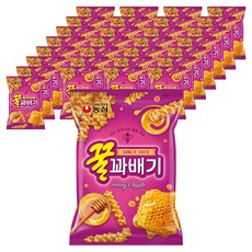 꿀꽈배기 농심, 90g, 30개