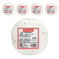 MR.BAKING 萬鴻 圓型蒸籠紙 有孔, 4吋, 102mm, 1000片, 5包