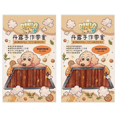 DANLO 丹露 手作零食 原味起司雞肉條, 100g, 2包