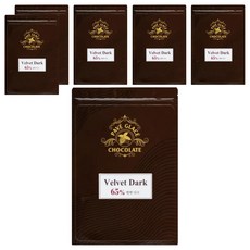 PAVE GLACE 絲絨黑65 Cover Chue真巧克力, 400g, 6個