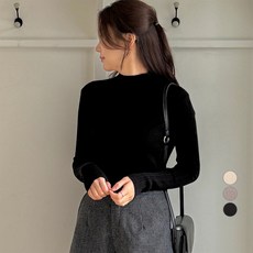 afinar 女款半高領長袖針織衫