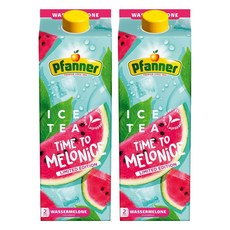 Pfanner 冰茶 西瓜口味, 2L, 2瓶