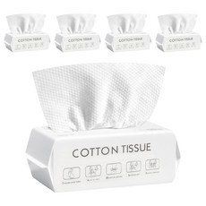 抽取式 一次性 洗臉巾 100片, 珍珠紋, 5包